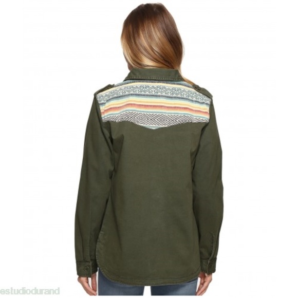 NWT Rip Curl Sun Gypsy Jacket Army XS - Picture 4 of 7